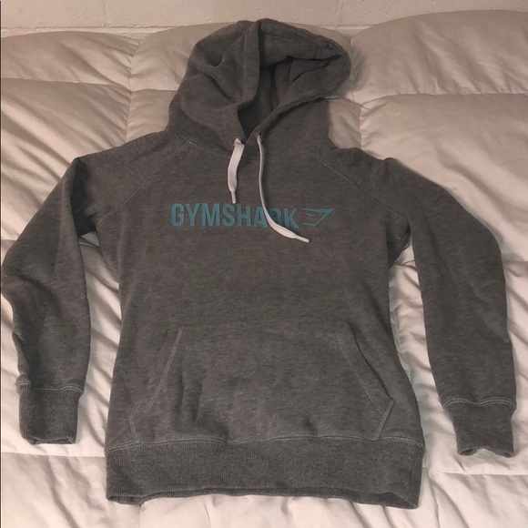 grey gymshark hoodie